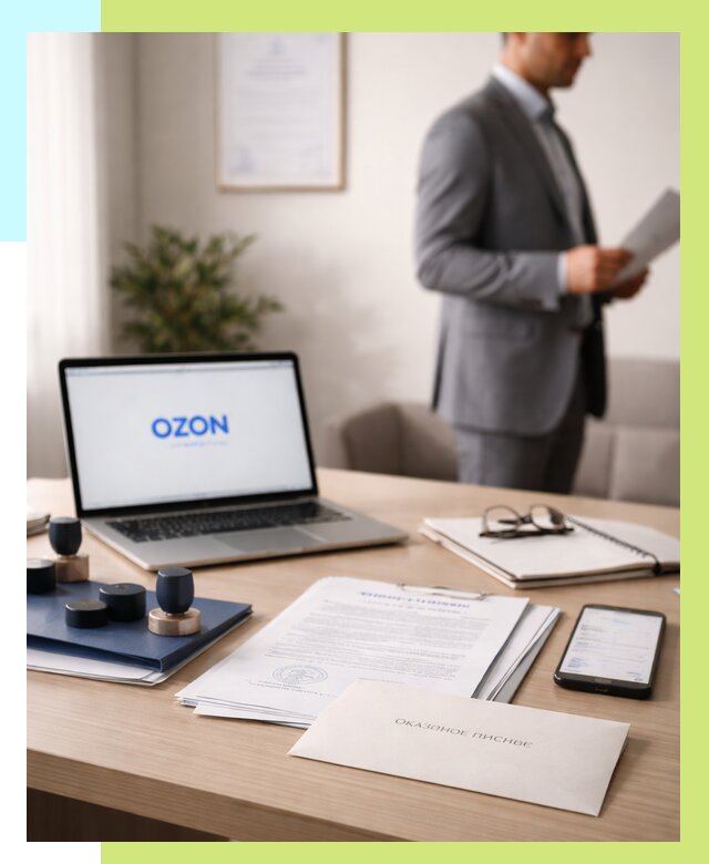 Отказное письмо для Ozon в Нефтекамске от 3594 р. | Сертэкс